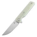 Tenable Anomaly Folding Knife Jade G10 Handle (3.14'' Stonewashed Nitro-V Blade) Pinkerton Knives Design-T2038A4