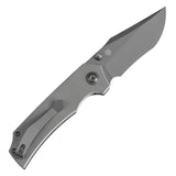 Tenable Fermi Folding Knife Light Sand G10 Handle (3.11'' Grey TiCn Coated 14C28N Blade) Burchtree Designs-T1122A5